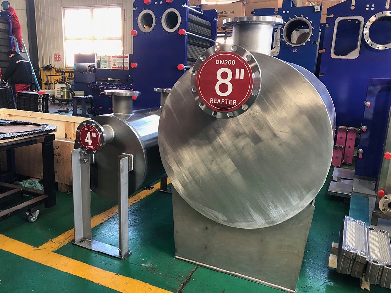 新型板殼式換熱器 新型板殼式換熱器
