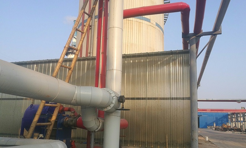 板殼式換熱器安裝后的圖片 板殼式換熱器安裝后的圖片