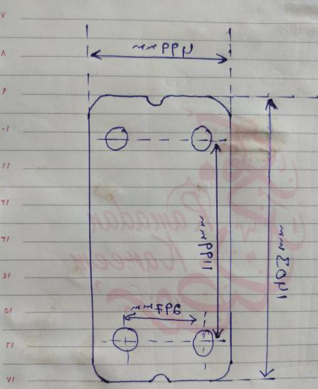 板式換熱器板片配件 板式換熱器板片配件