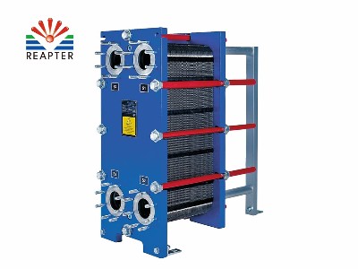 青島瑞普特疫情期間板式換熱器正常生產